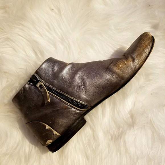 Marsèll SS05 Metallic Leather Boots - Picture 3 of 6